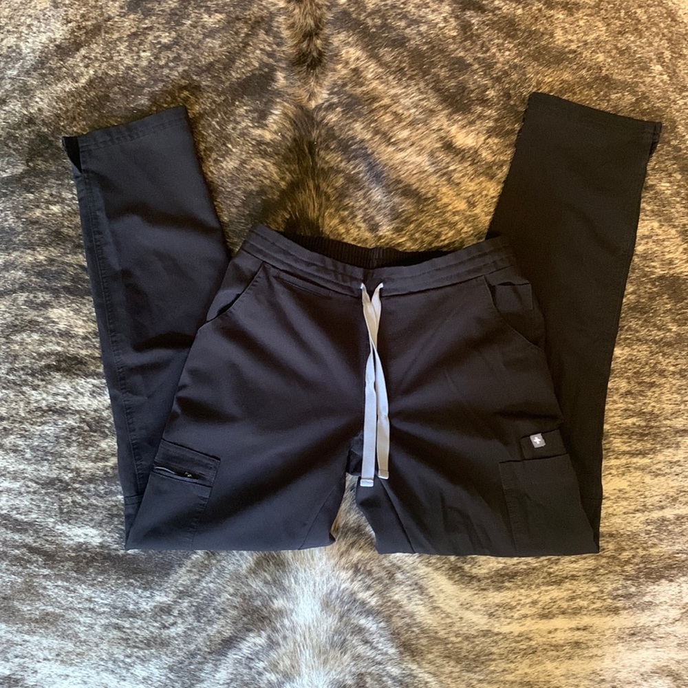Figs XXS-P Black Scrub Pants